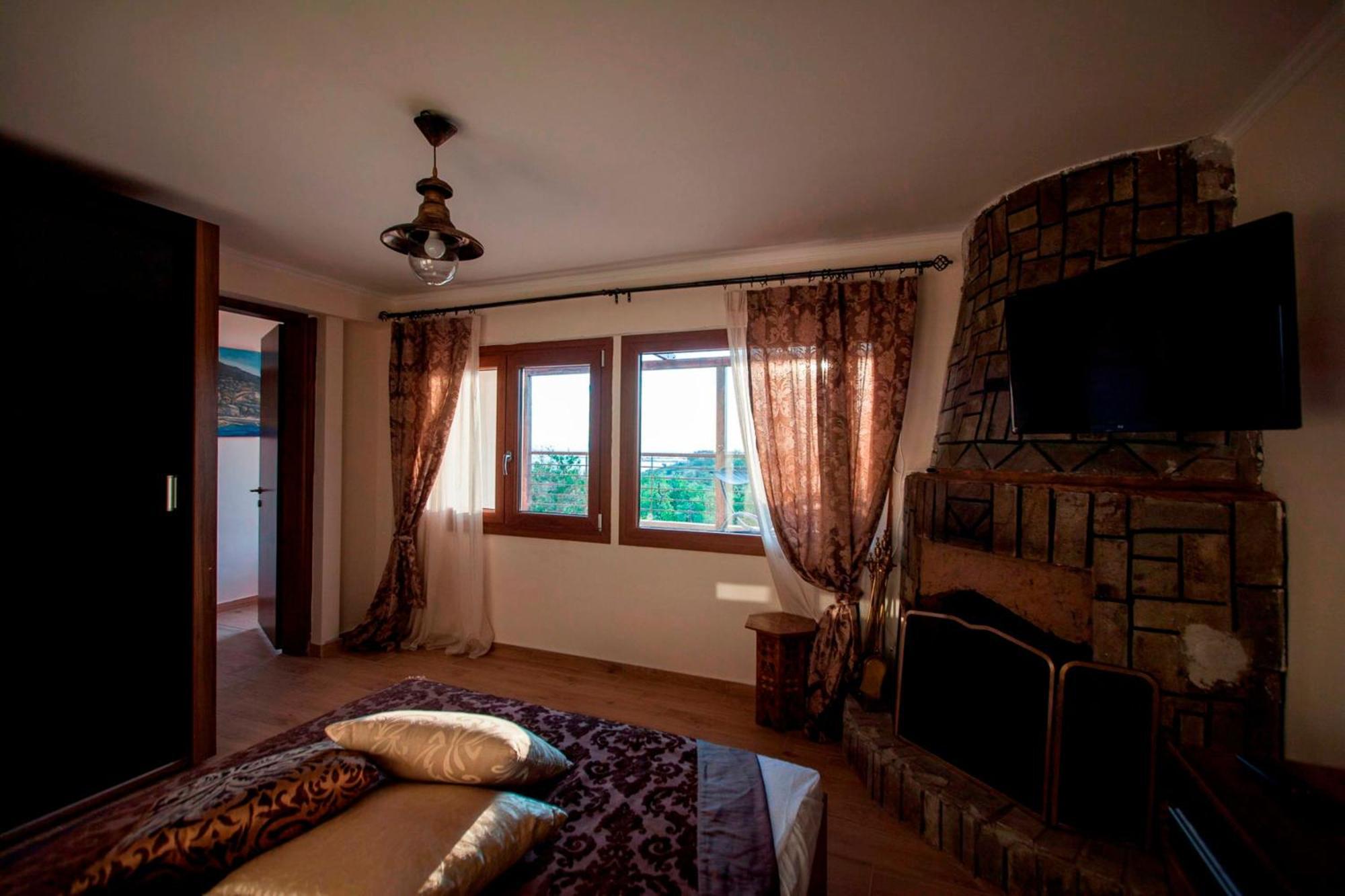 Villa Laskari Sea View Nea Moudania Bagian luar foto