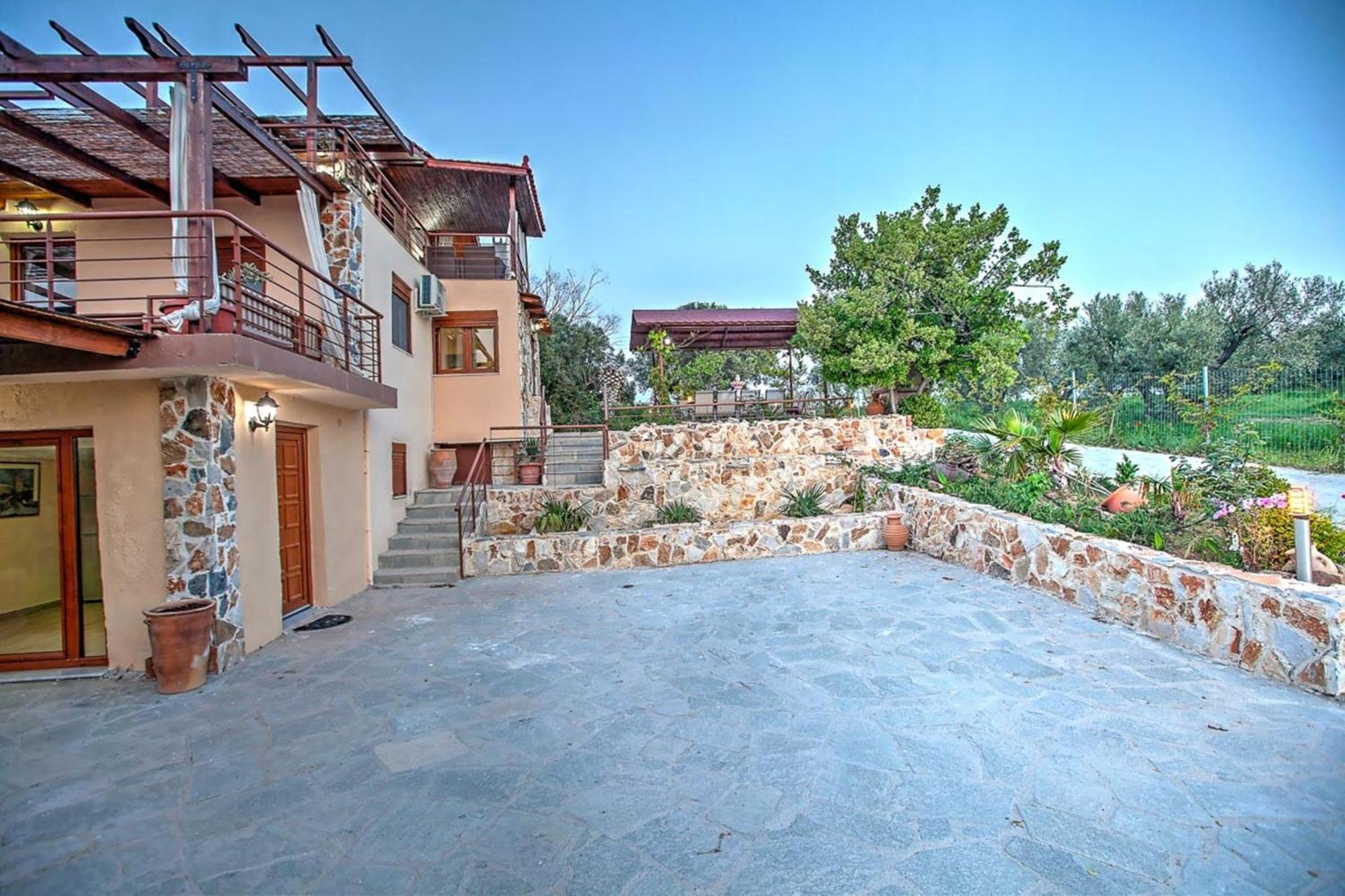 Villa Laskari Sea View Nea Moudania Bagian luar foto