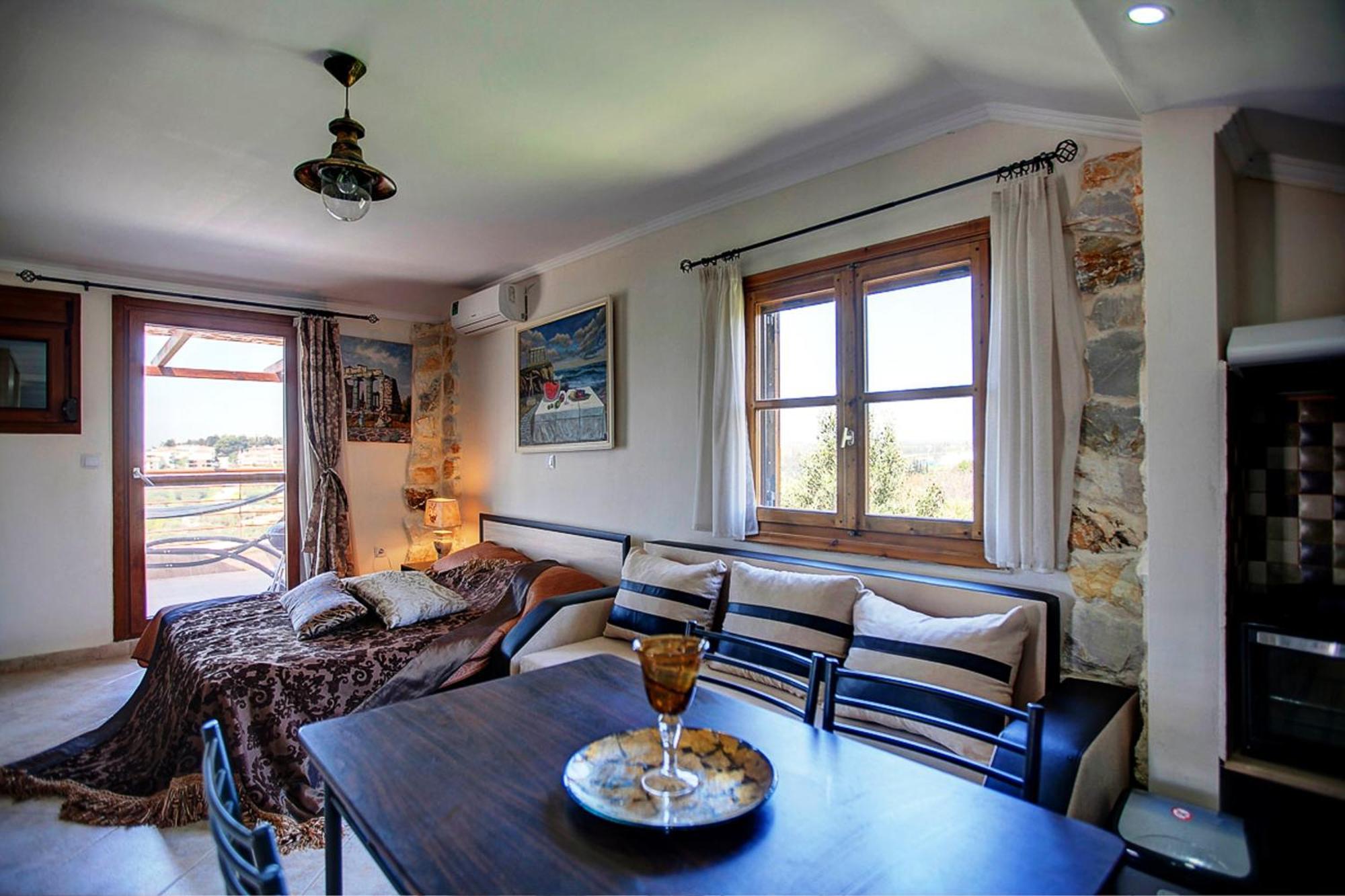 Villa Laskari Sea View Nea Moudania Bagian luar foto