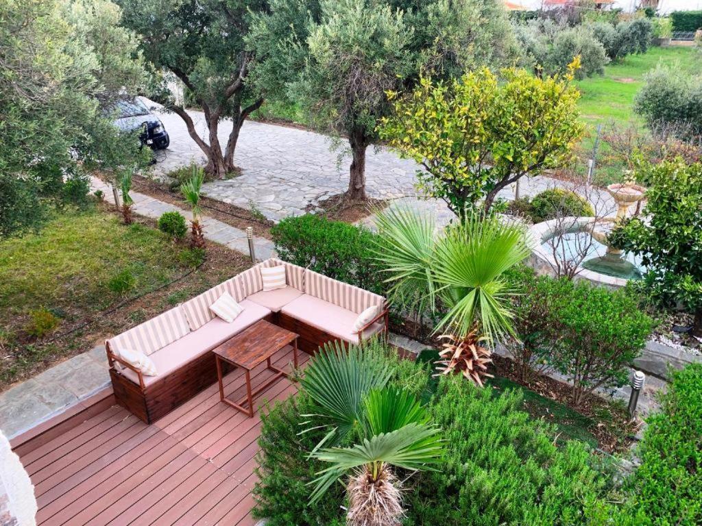 Villa Laskari Sea View Nea Moudania Bagian luar foto