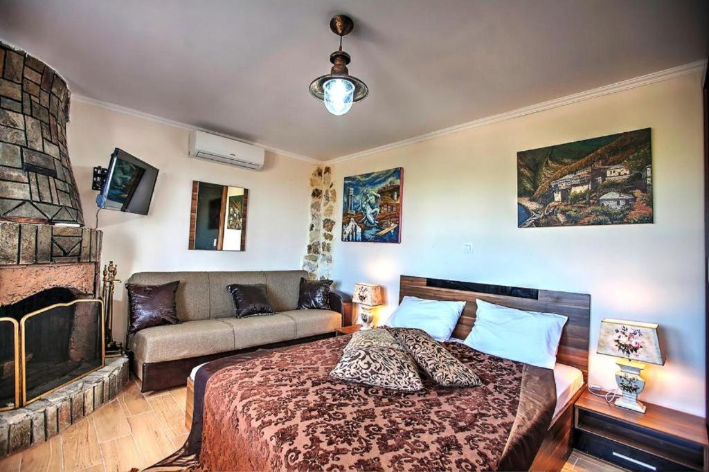 Villa Laskari Sea View Nea Moudania Bagian luar foto