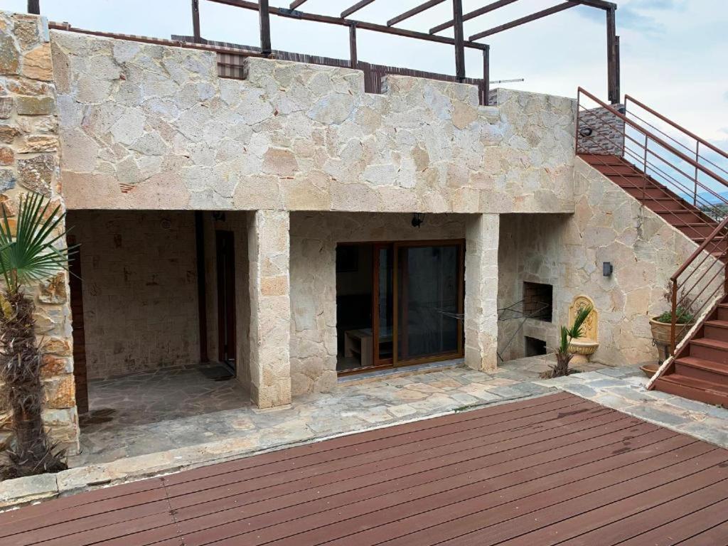 Villa Laskari Sea View Nea Moudania Bagian luar foto